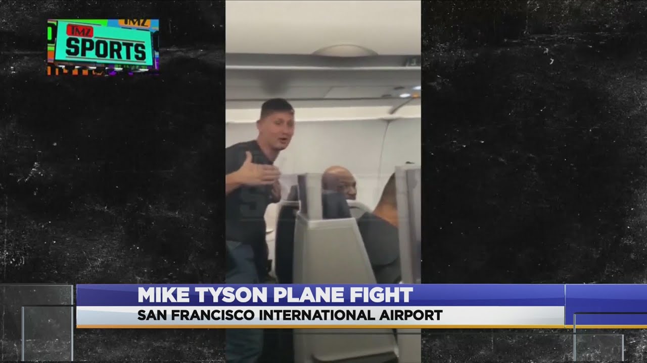 Mike Tyson Repeatedly Slaps A Fellow Passenger On A Plane