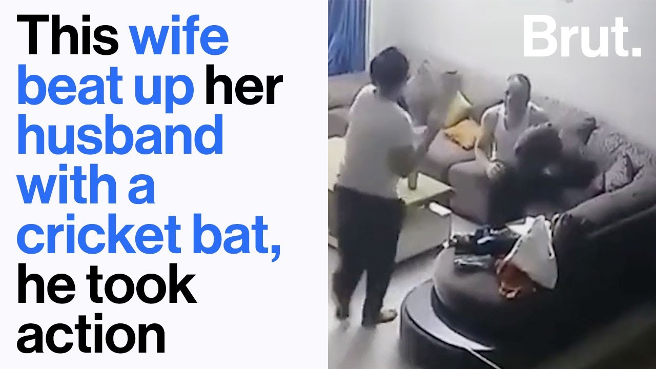 Ajit Yadav a School Principal gets beaten by his Wife (Viral Video)