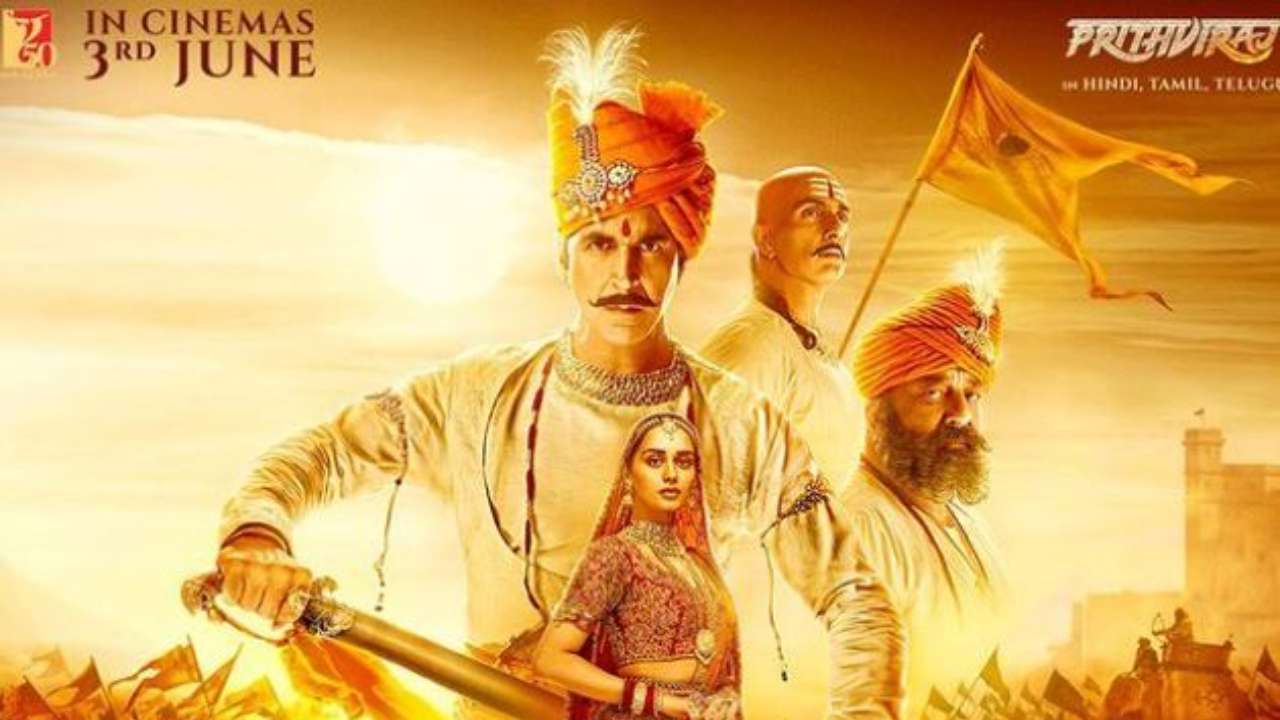 On its first day, Akshay Kumar’s ‘Samrat Prithviraj’ earns Rs 10.70 crore