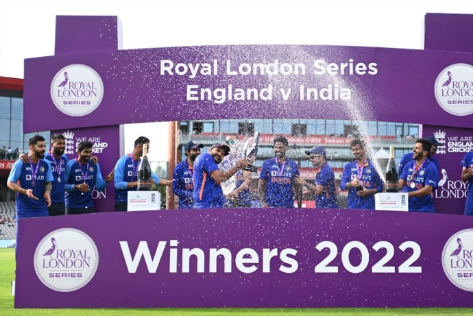 india vs england odi 2022 winner