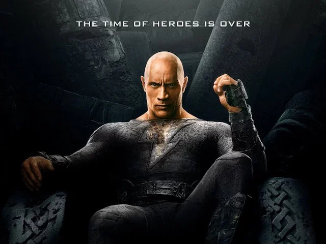 black adam poster