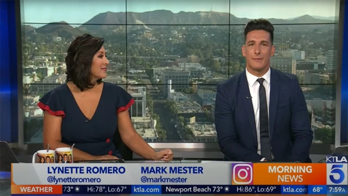 KTLA-Weekend TV suspends News anchor Mark Mester