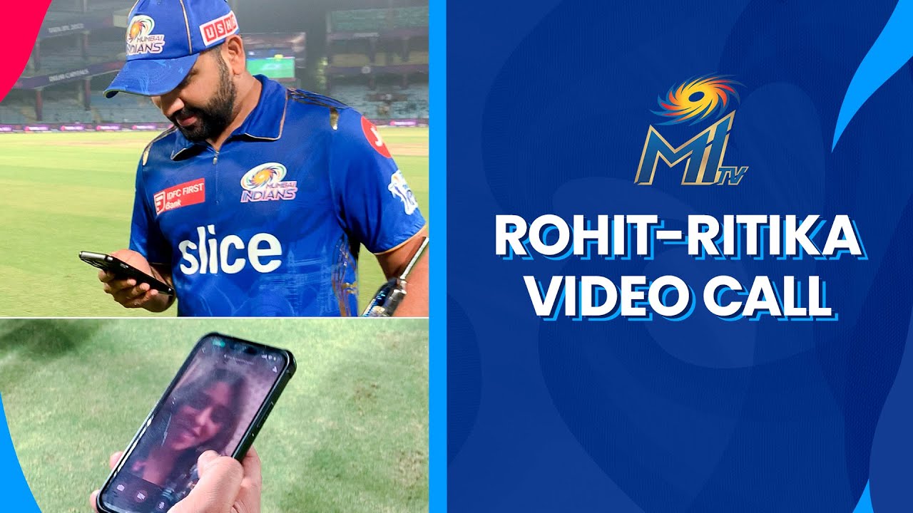 Rohit Sharma – Ritika Sajdeh call goes viral (Video)