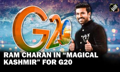 Ram Charan makes appearance for G20 in Kashmir (Video)