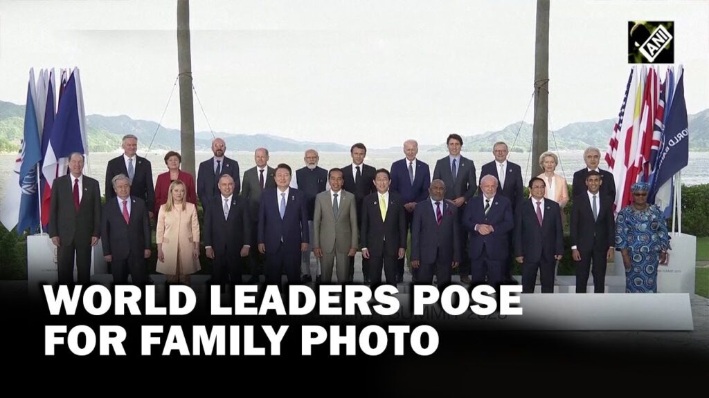 G7 world leaders group photo
