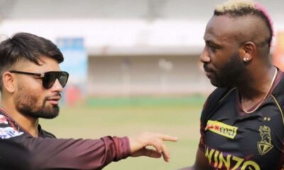 Andre Russell has some brotherly advise for Rinku Singh