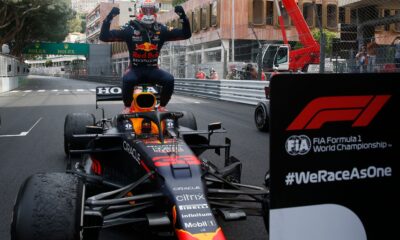 Max Verstappen makes merry at Monaco Grand Prix