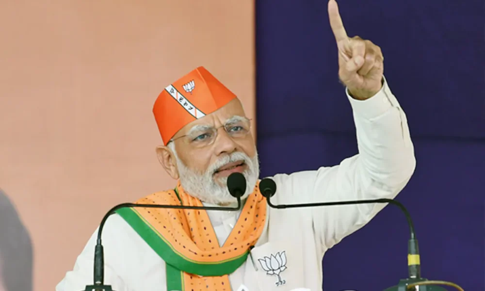 PM Modi tears into Congress in Ajmer, Rajasthan