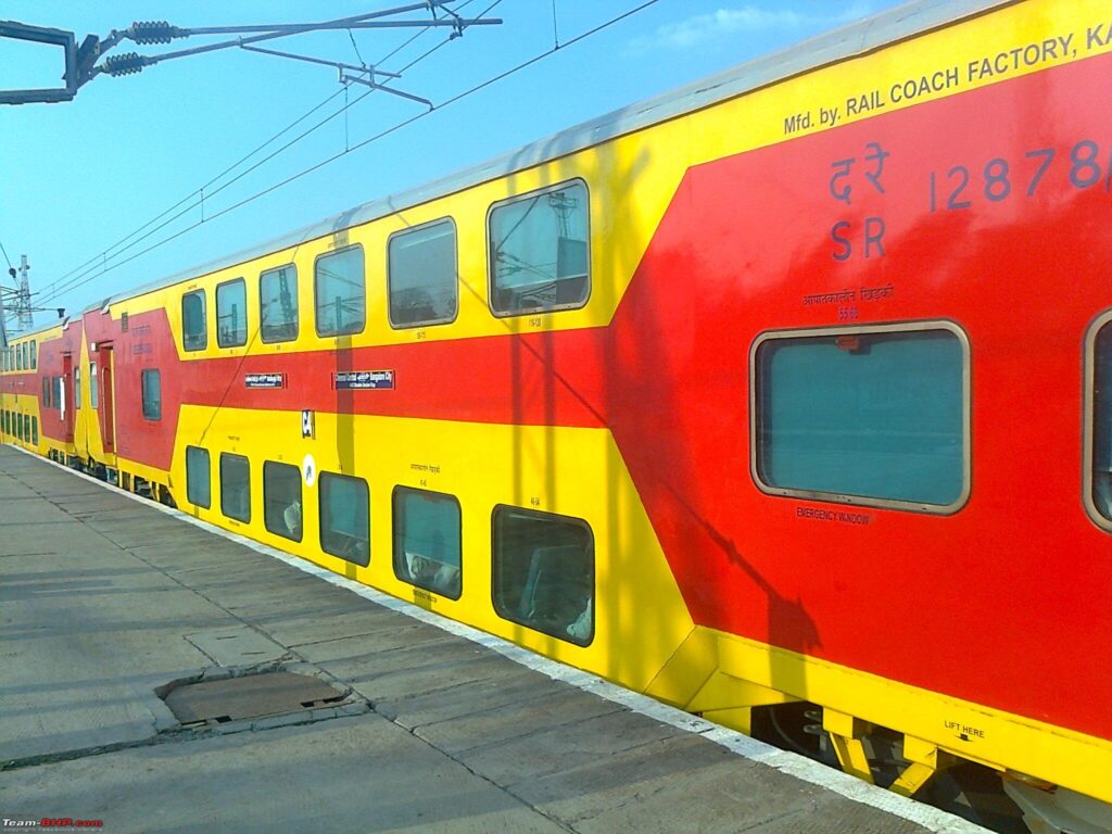 chennai bengaluru double-decker train