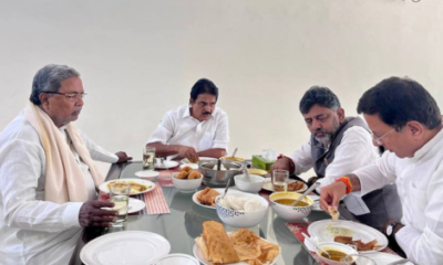 Congress Party leaders bond over the breakfast