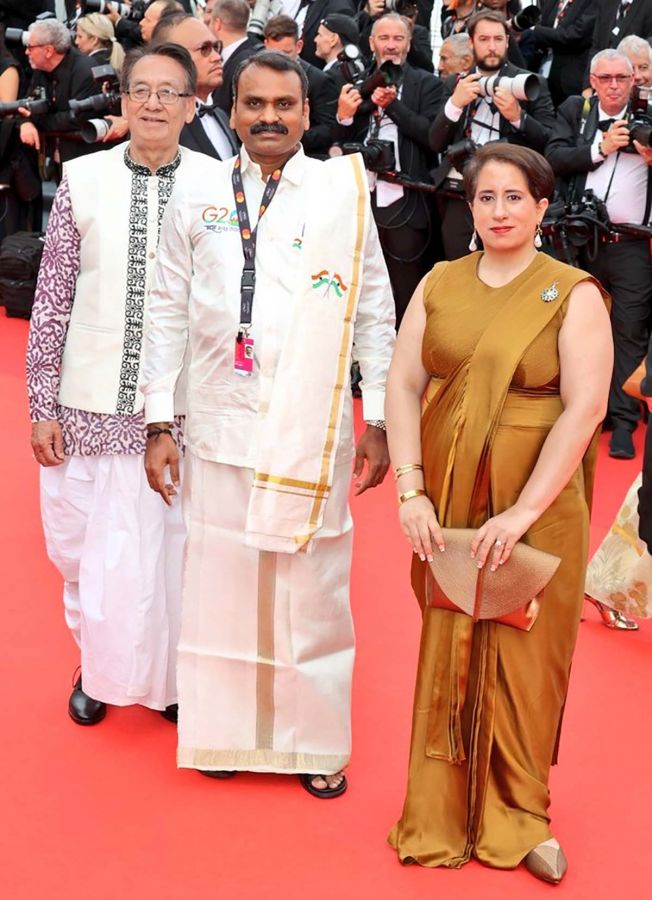 l murugan guneet monga cannes-2023