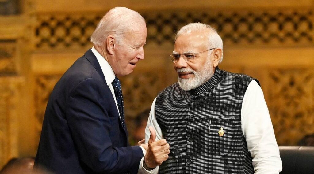 PM Modi with President Joe Biden