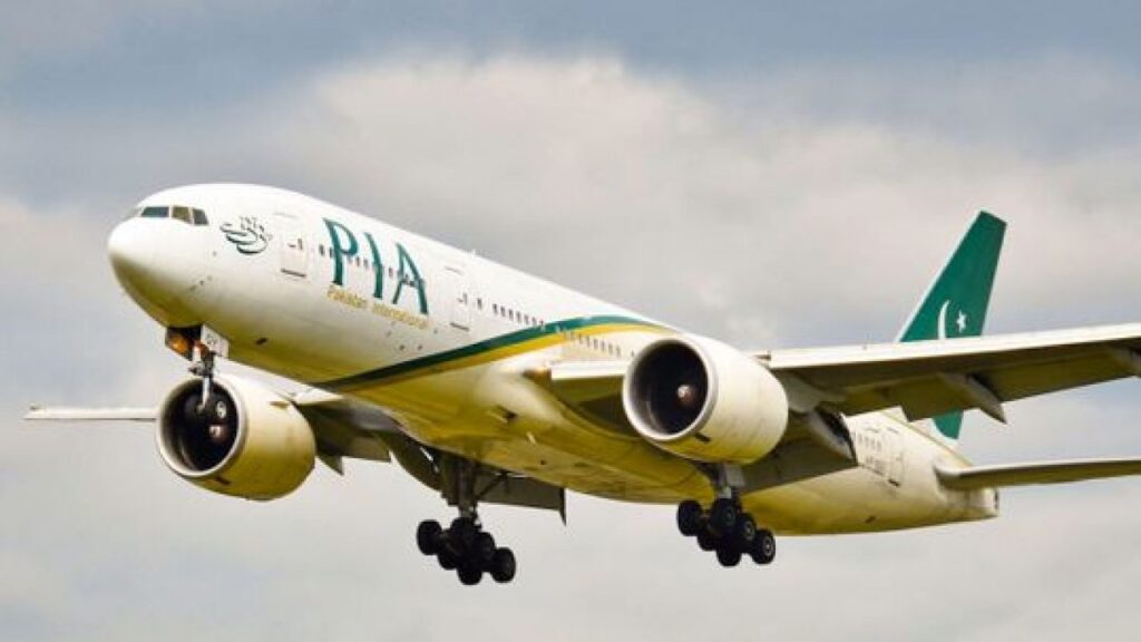 pia plane in india