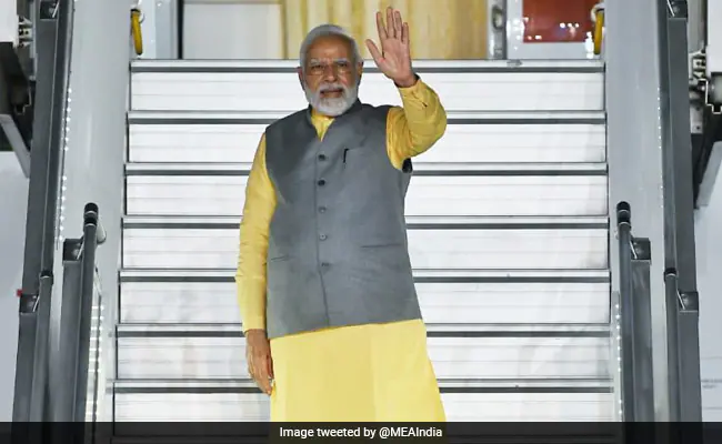 pm modi leaves for japan