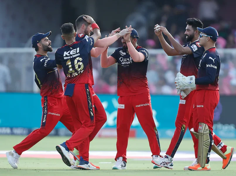 Rajasthan Royals defeated by Royal Challengers Bangalore