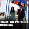 UK PM Rishi Sunak and his wife, Akshata Murty land in Hiroshima