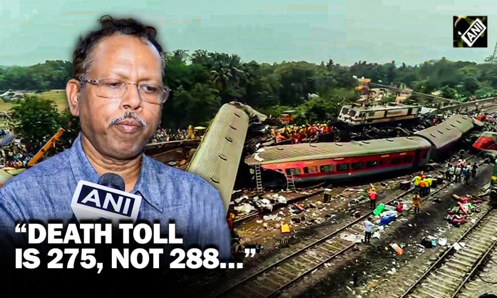Pradeep Jena: Death toll in the tragedy has been updated to 275 from 288