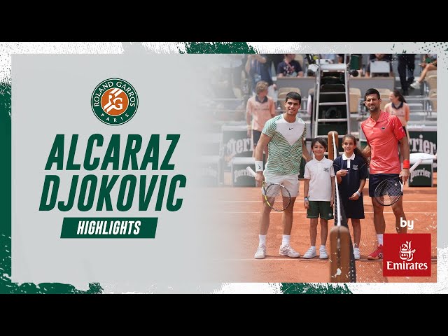 Novak Djokovic vs Carlos Alvarez French Open 2023