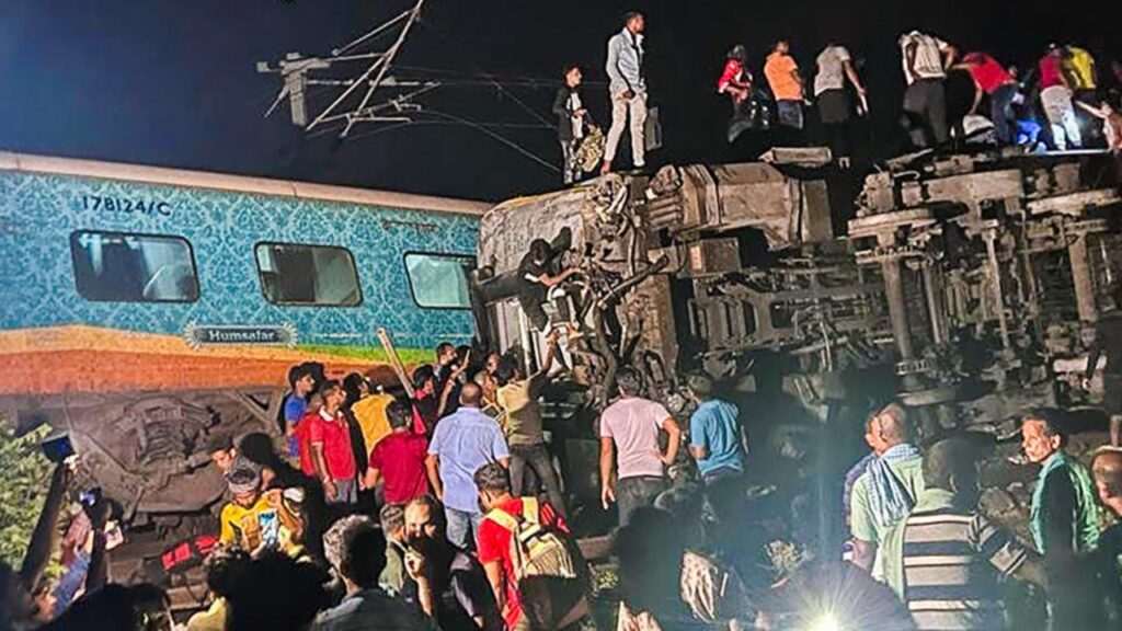 Odisha triple train crash