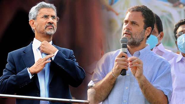 S. Jaishankar attacks Rahul for denouncing India overseas