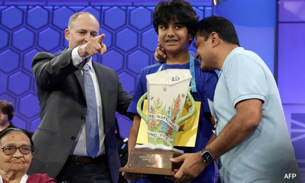 Dev Shah spells “psammophile” to win 2023 Scripps National Spelling Bee