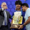 Dev Shah spells “psammophile” to win 2023 Scripps National Spelling Bee