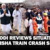 Modi visits train accident site in Balasore, Odisha