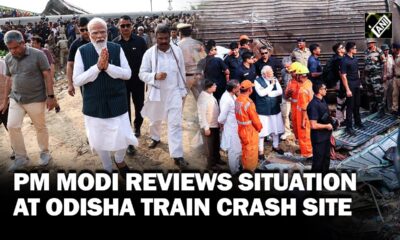 Modi visits train accident site in Balasore, Odisha