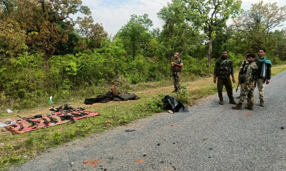 Four Maoists hurt in a clash with police forces in Sukma, Chhattisgarh