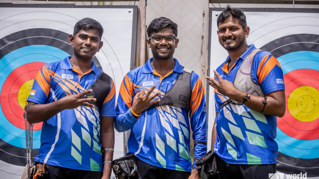 men's archery recurve bronze medal