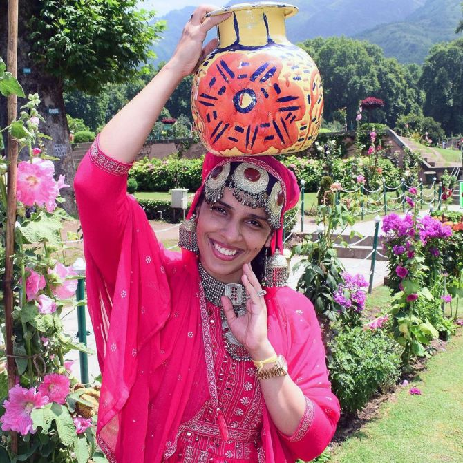 saina nehwal in kashmir