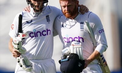 1st Test: Bairstow, Root keep England steady at lunch after losing quick wickets