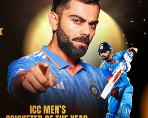 Virat Kohli awarded ICC Men’s ODI Cricketer of the Year 2023