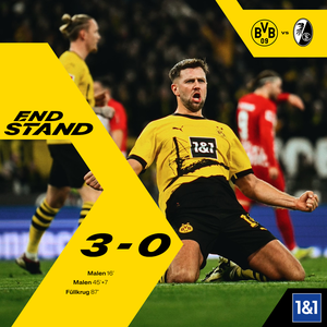 Bundesliga: Dortmund cruises past struggling Freiburg