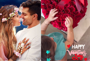 Bipasha Basu, daughter Devi delighted by Karan Singh Grover’s V-Day surprise