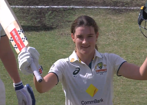 Australia's Sutherland smashes fastest double ton in women's Test history