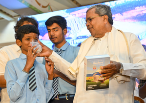 Good nutrition leads to good education: Siddaramaiah on distribution of millet malt to 55 lakh schoolchildren