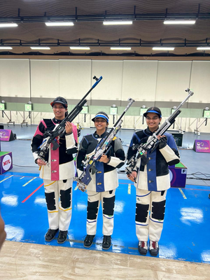 Mehuli, Anish and Ganga win in National Rifle & Pistol selection trials