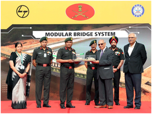 Army inducts indigenously developed 46-metre long Modular Bridge