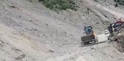 The Jammu-Srinagar road was closed for maintenance