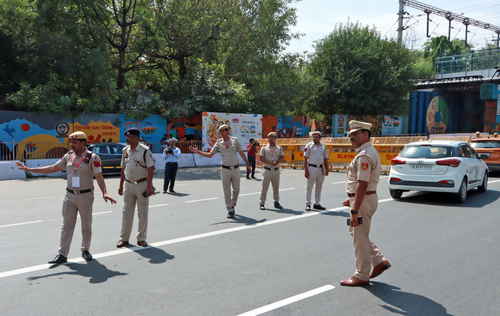 Delhi Police heighten security ahead of AAP protest