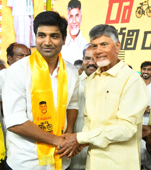 Former YSRCP MP, sitting MLA join TDP (Ld)