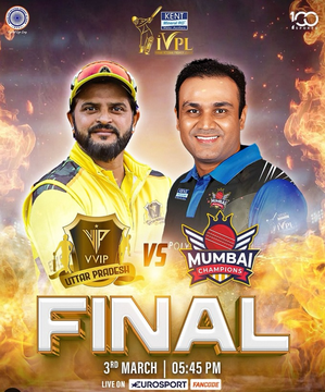 IVPL: Cricket fever peaks in Greater Noida as VVIP UP and Mumbai Champions brace for finals