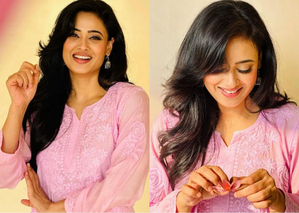 Shweta Tiwari oozes elegance in a chikankari kurta; fans call her 'goddess'