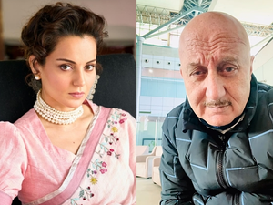 Kangana's message to Anupam Kher on b'day eve: 'All sexy people born in March'