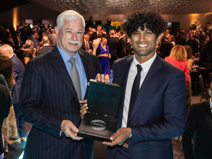 Rachin Ravindra and Amelia Kerr win top honours at New Zealand Cricket Awards