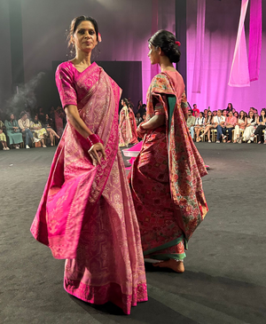 LFW x FDCI: Gaurang Shah revives forgotten embroideries in exquisite show