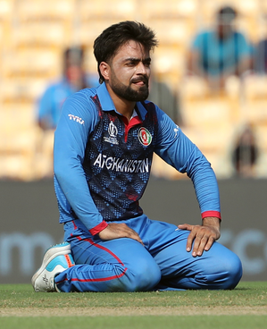 Rashid Khan back in the nets after recovering from injury