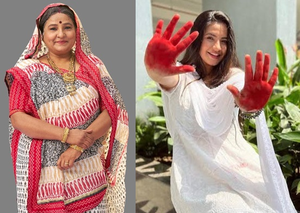 Vibha Chibber keeps Holi celebrations 'low-key', Meera Deosthale
 embraces joy with 'ghugra'