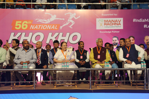 Sumitra Mahajan inaugurates 56th National Kho Kho Championship in Delhi (Lead)